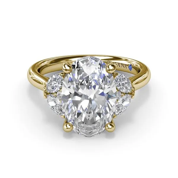 14kt Yellow Gold Diamond Engagement Ring Elgin's Fine Jewelry Baton Rouge, LA