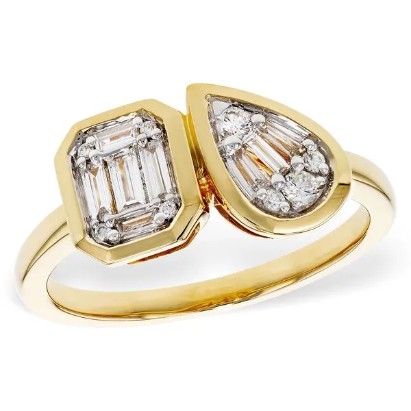 Toi Et Moi Mosaic Diamond Engagement Ring Elgin's Fine Jewelry Baton Rouge, LA