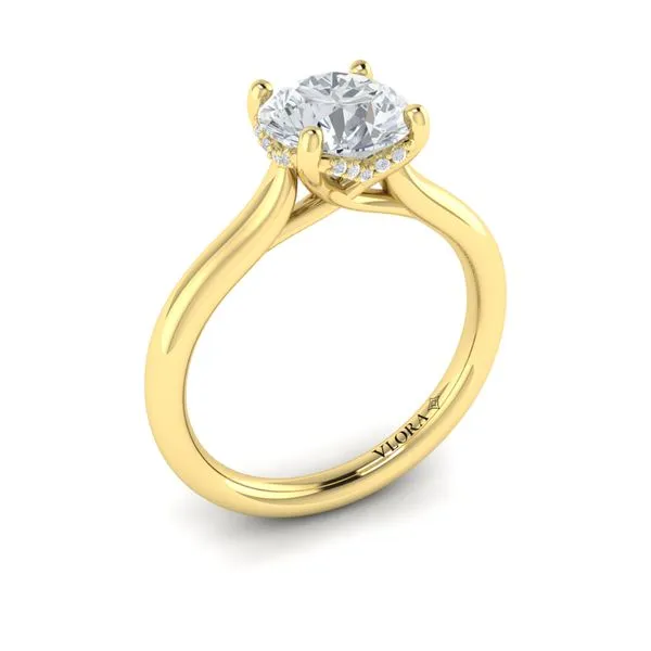 14kt Yellow Gold Classic Solitaire Engagement Ring Elgin's Fine Jewelry Baton Rouge, LA