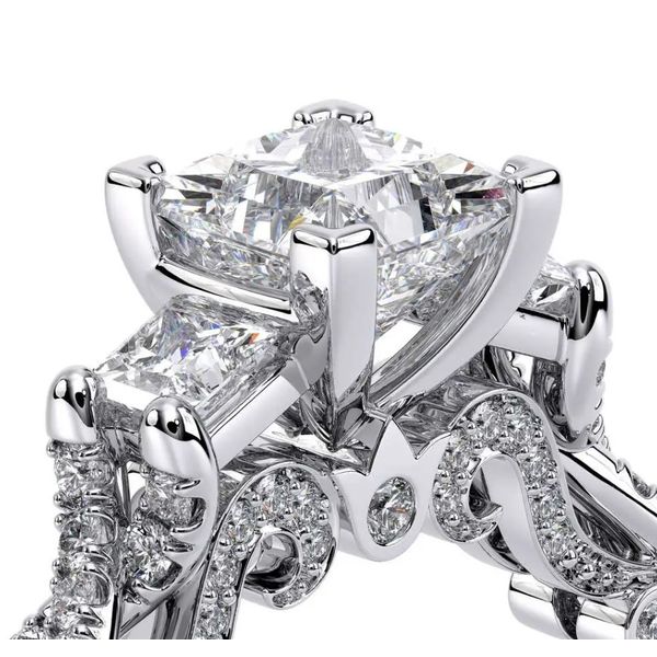 Verragio Insignia Three Stone Engagement Ring Image 4 Elgin's Fine Jewelry Baton Rouge, LA