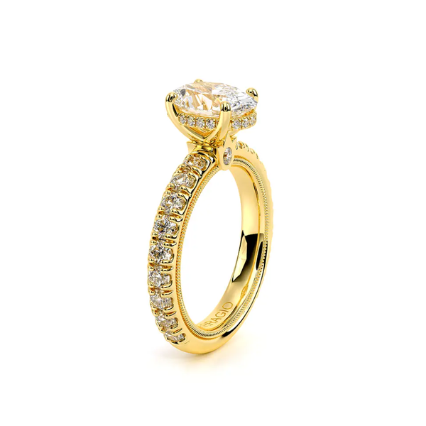 Verragio Tradition Oval Engagement Ring Image 2 Elgin's Fine Jewelry Baton Rouge, LA