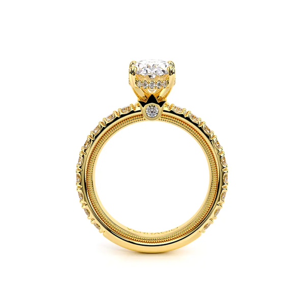 Verragio Tradition Oval Engagement Ring Image 3 Elgin's Fine Jewelry Baton Rouge, LA