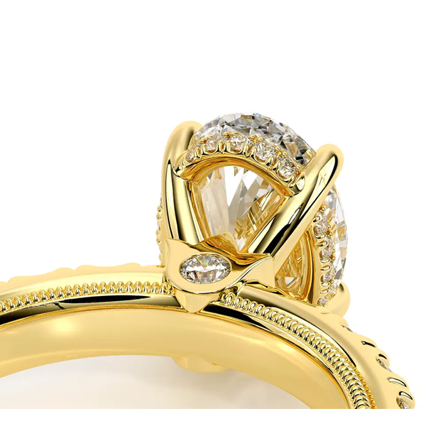 Verragio Tradition Oval Engagement Ring Image 5 Elgin's Fine Jewelry Baton Rouge, LA