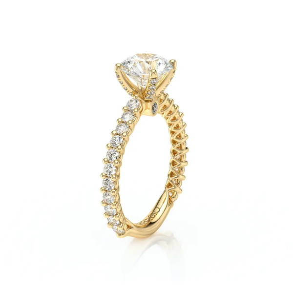 Verragio Lumino Round Engagement Ring Image 2 Elgin's Fine Jewelry Baton Rouge, LA