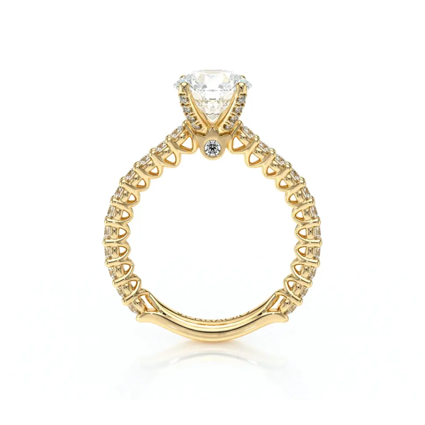 Verragio Lumino Round Engagement Ring Image 3 Elgin's Fine Jewelry Baton Rouge, LA