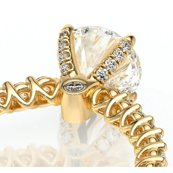 Verragio Lumino Round Engagement Ring Image 5 Elgin's Fine Jewelry Baton Rouge, LA
