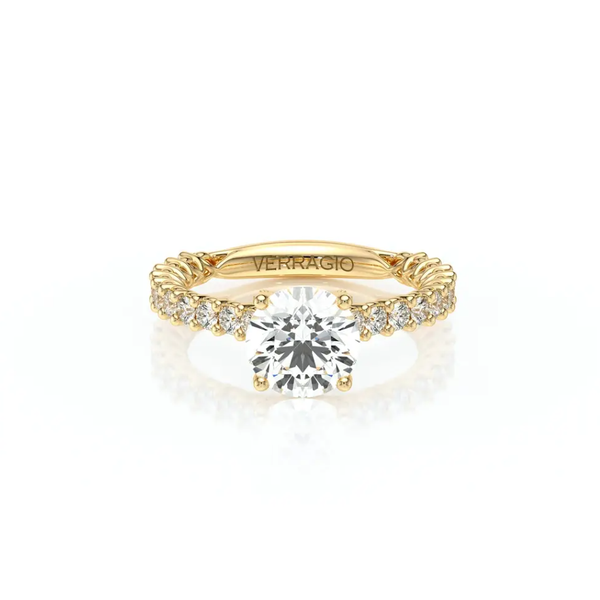 Verragio Lumino Round Engagement Ring Elgin's Fine Jewelry Baton Rouge, LA