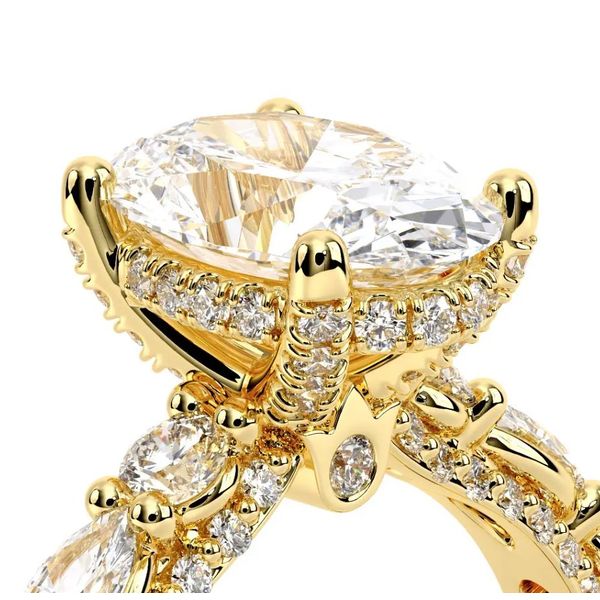 Verragio Couture Oval Engagement Ring Image 5 Elgin's Fine Jewelry Baton Rouge, LA
