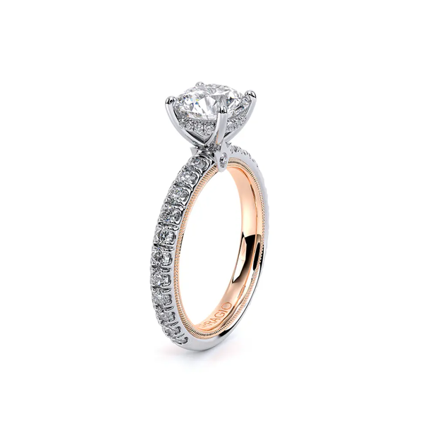 Verragio Tradition Two Tone Engagement Ring Image 2 Elgin's Fine Jewelry Baton Rouge, LA