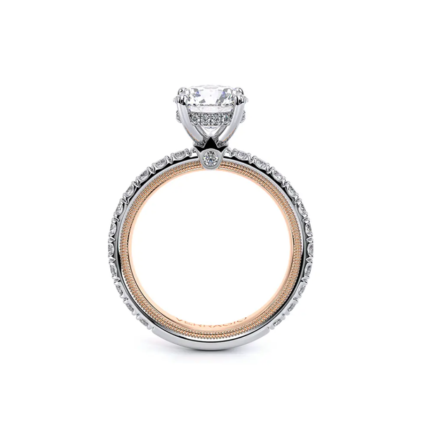 Verragio Tradition Two Tone Engagement Ring Image 3 Elgin's Fine Jewelry Baton Rouge, LA