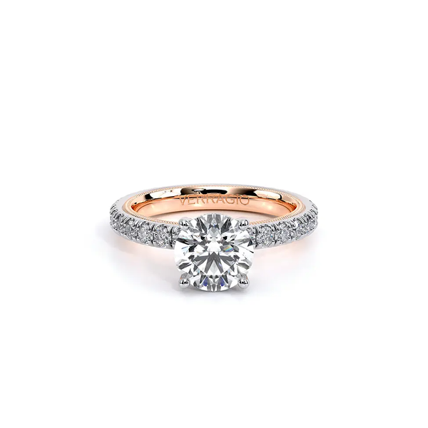 Verragio Tradition Two Tone Engagement Ring Elgin's Fine Jewelry Baton Rouge, LA