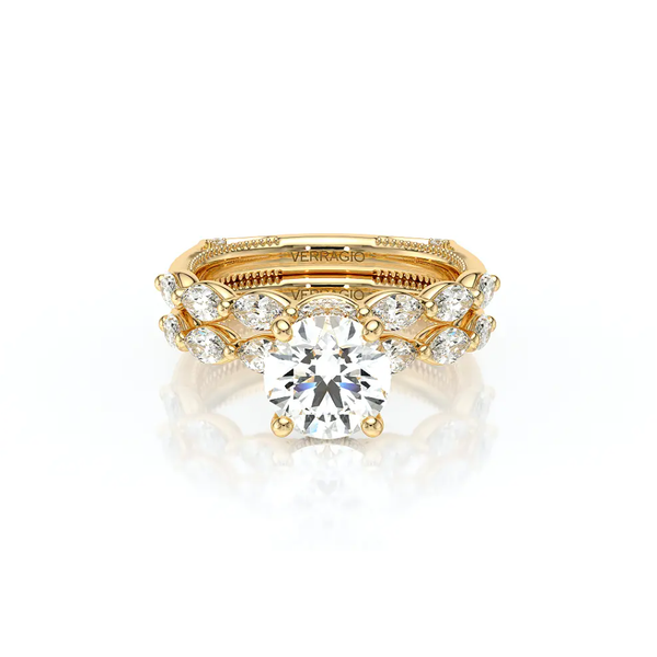 Verragio Vanguard Euro Shank Diamond Engagement Ring Image 4 Elgin's Fine Jewelry Baton Rouge, LA