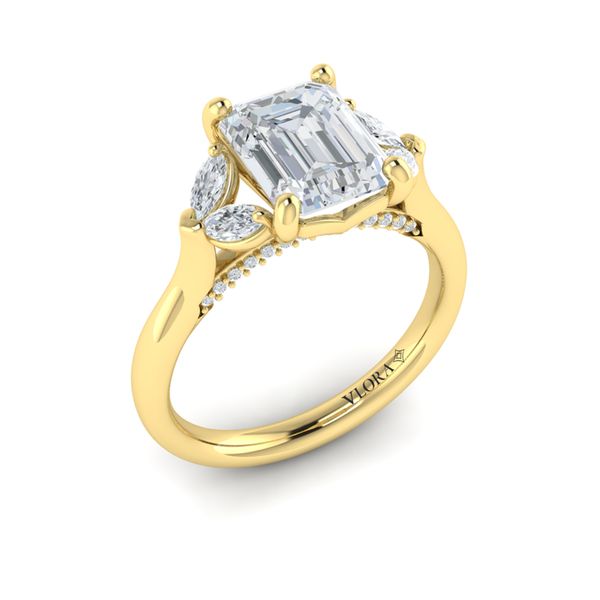 14kt Yellow Gold Diamond Engagement Ring Elgin's Fine Jewelry Baton Rouge, LA