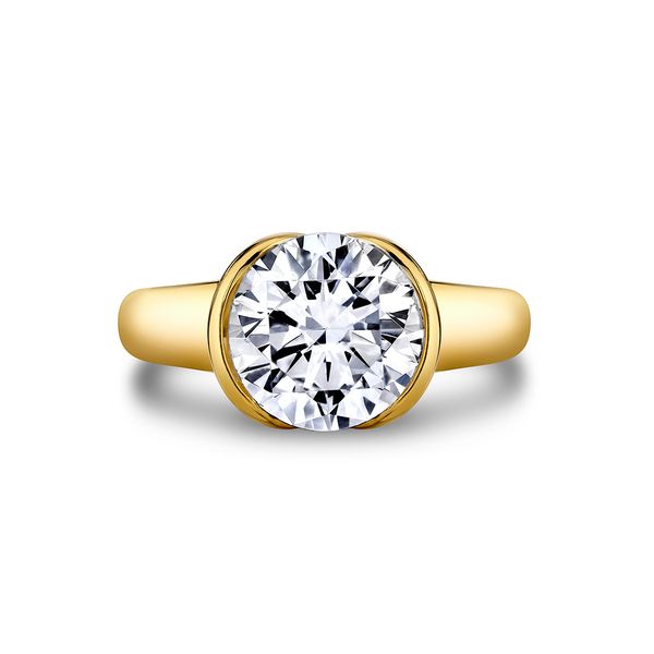 14kt Yellow Gold Shell Auranova Engagement Ring Image 4 Elgin's Fine Jewelry Baton Rouge, LA