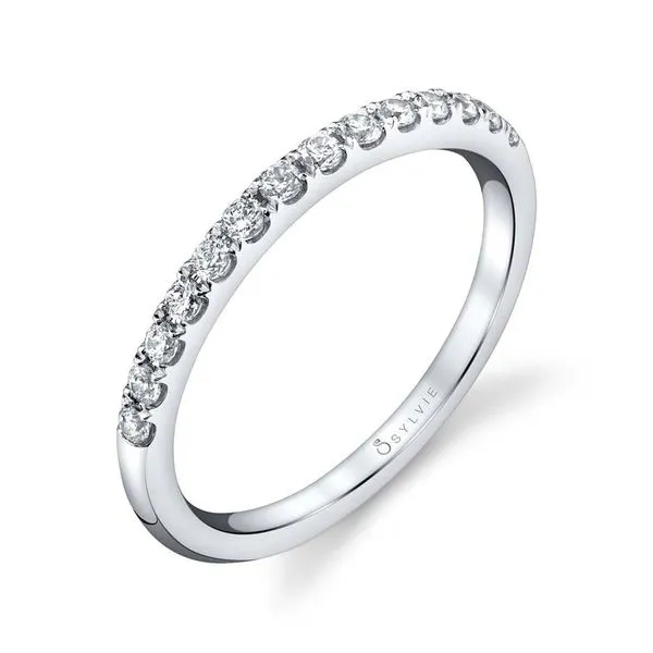 14K White Gold Diamond Wedding Band Elgin's Fine Jewelry Baton Rouge, LA