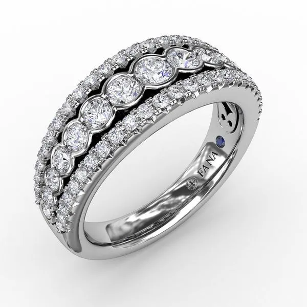 14K White Gold Diamond Anniversary Band Elgin's Fine Jewelry Baton Rouge, LA