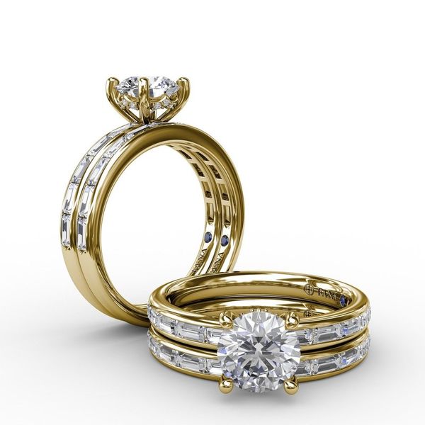 14K Gold Diamond Wedding Band Image 3 Elgin's Fine Jewelry Baton Rouge, LA