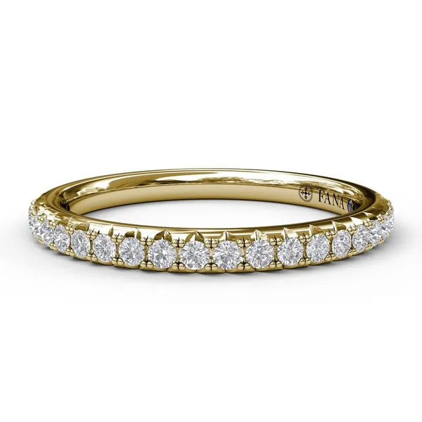 14K Yellow Gold Diamond Wedding Band Elgin's Fine Jewelry Baton Rouge, LA