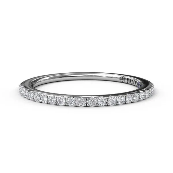 14K White Gold Round Diamond Wedding Band Elgin's Fine Jewelry Baton Rouge, LA