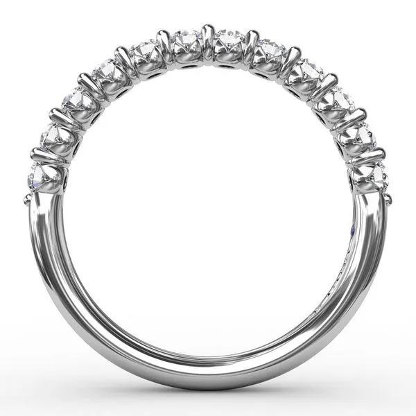 14K Diamond Wedding Band Image 2 Elgin's Fine Jewelry Baton Rouge, LA