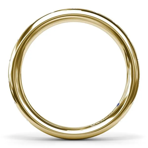 Flush Set Diamond Wedding Band Image 2 Elgin's Fine Jewelry Baton Rouge, LA