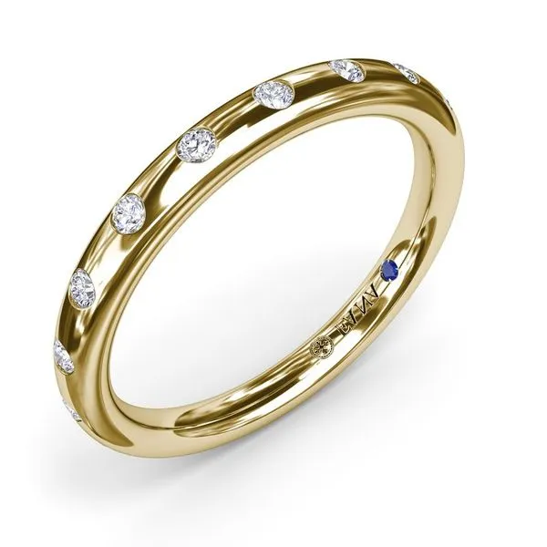Flush Set Diamond Wedding Band Image 3 Elgin's Fine Jewelry Baton Rouge, LA
