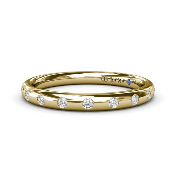 Flush Set Diamond Wedding Band Elgin's Fine Jewelry Baton Rouge, LA