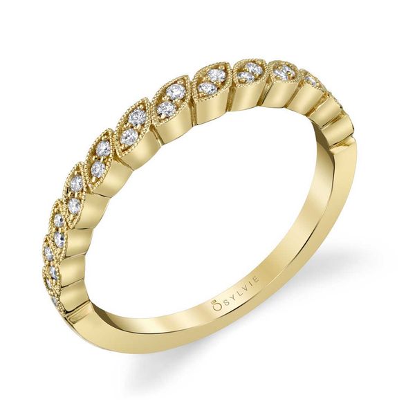 Marquise Section Round Diamond Band Elgin's Fine Jewelry Baton Rouge, LA