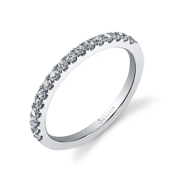 14kt White Gold Diamond Wedding Band Elgin's Fine Jewelry Baton Rouge, LA