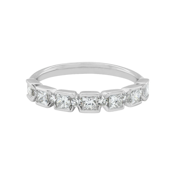 14kt White Gold Diamond Band Elgin's Fine Jewelry Baton Rouge, LA