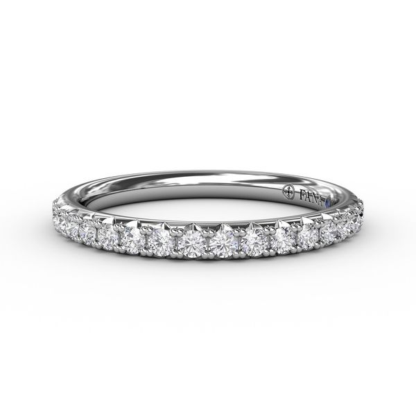 14K White Gold Round Diamond Wedding Band Elgin's Fine Jewelry Baton Rouge, LA