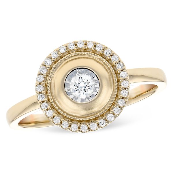 Ladies 14K Yellow Gold Diamond Fashion Ring Elgin's Fine Jewelry Baton Rouge, LA