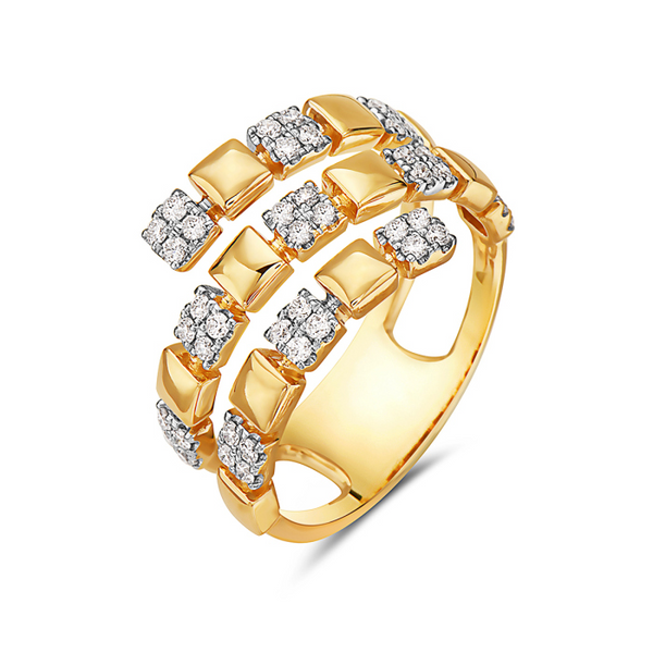 14 Karat Yellow Gold Diamond Ring Elgin's Fine Jewelry Baton Rouge, LA