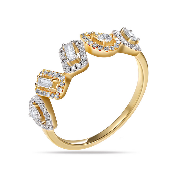 14K Multi-shape Diamond Ring Elgin's Fine Jewelry Baton Rouge, LA
