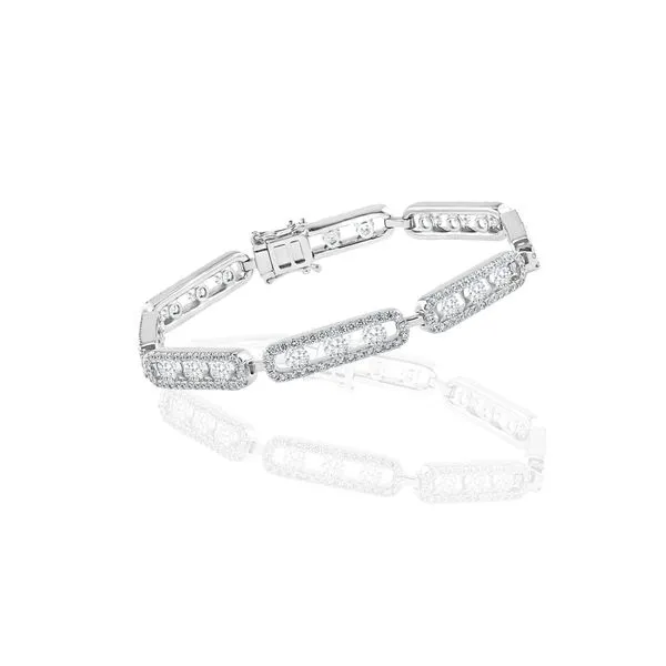 14kt White Gold Diamond Bracelet Elgin's Fine Jewelry Baton Rouge, LA
