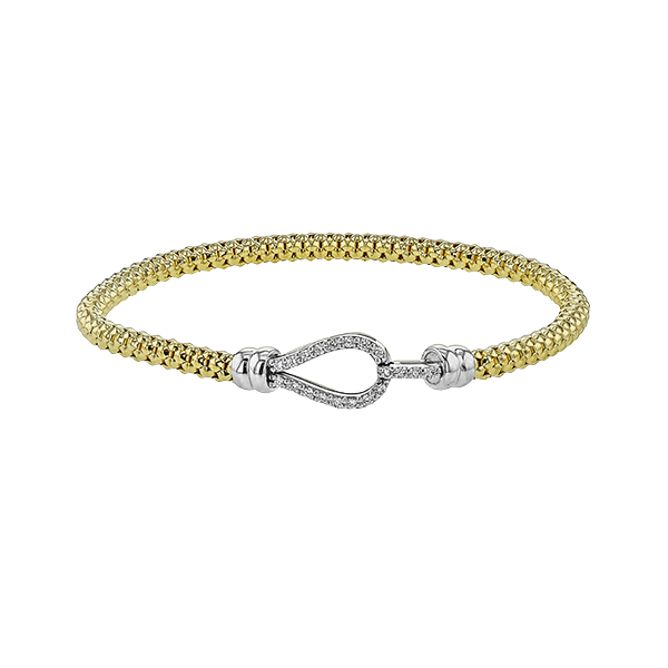 18k Two Tone Gold Diamond Bracelet Elgin's Fine Jewelry Baton Rouge, LA