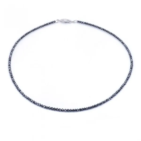 Black Diamond Beaded Necklace Elgin's Fine Jewelry Baton Rouge, LA