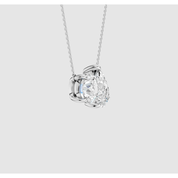 Lab Grown Toi Et Moi Pendant Image 2 Elgin's Fine Jewelry Baton Rouge, LA