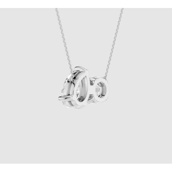 Lab Grown Toi Et Moi Pendant Image 4 Elgin's Fine Jewelry Baton Rouge, LA