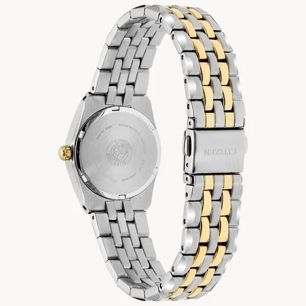 Ladies Citizen Eco-Drive Corso Collection Two Tone Watch Image 3 Elgin's Fine Jewelry Baton Rouge, LA