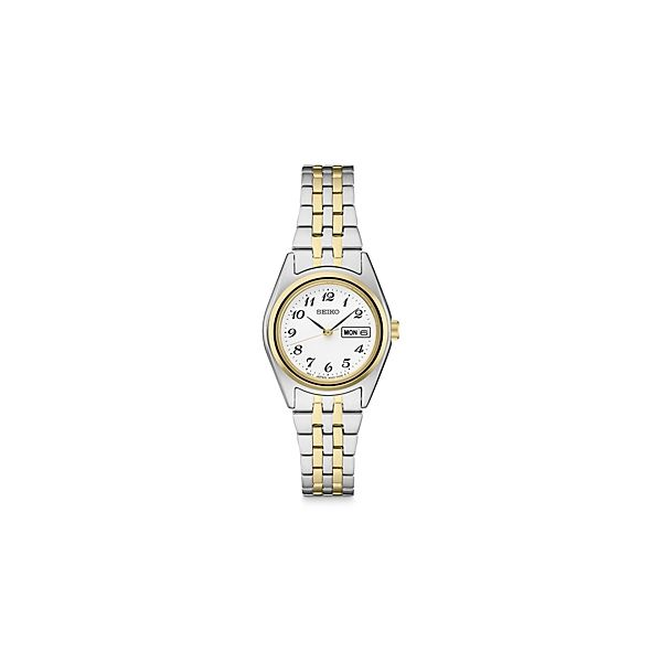 Seiko Ladies Seiko Quartz Two Tone Watch 001-210-01463 | Elgin's Fine  Jewelry | Baton Rouge, LA