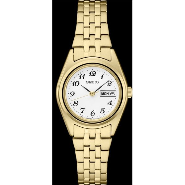 Ladies Seiko Quartz Gold Tone Watch Elgin's Fine Jewelry Baton Rouge, LA