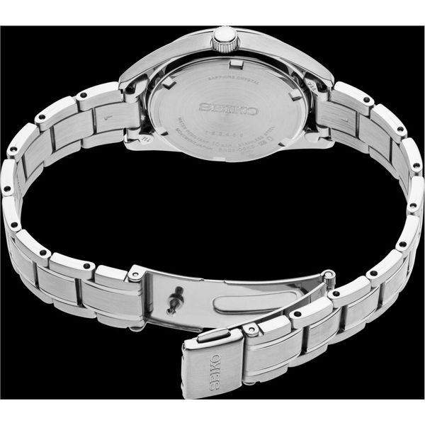 Ladies Seiko Essentials Collection Stainless Steel Watch Image 3 Elgin's Fine Jewelry Baton Rouge, LA