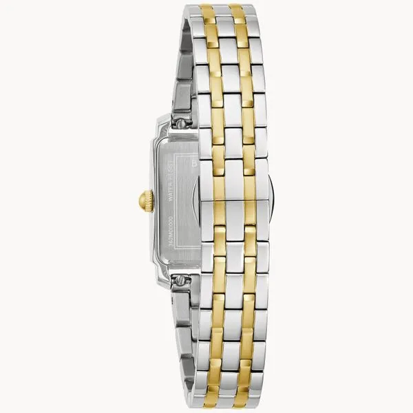 Bulova Two-Tone Sutton Watch Image 2 Elgin's Fine Jewelry Baton Rouge, LA