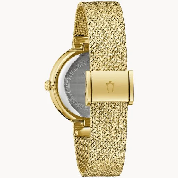 Bulova Champagne Crystal Watch Image 2 Elgin's Fine Jewelry Baton Rouge, LA