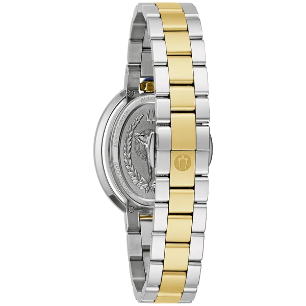 Ladies Bulova Rubaiyat Two Tone Quartz Watch Image 3 Elgin's Fine Jewelry Baton Rouge, LA