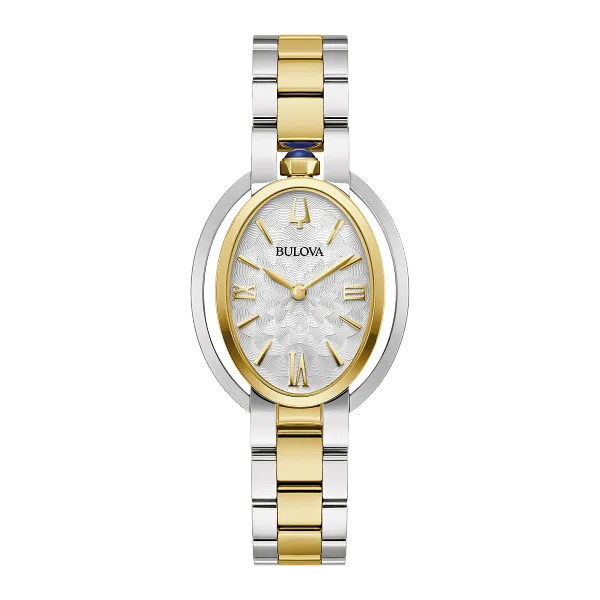 Ladies Bulova Rubaiyat Two Tone Quartz Watch Elgin's Fine Jewelry Baton Rouge, LA