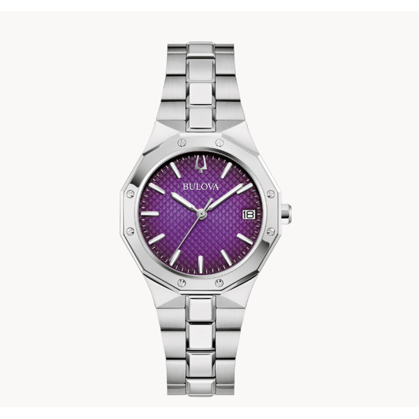 Ladies Bulova Prestige Stainless Steel Watch Elgin's Fine Jewelry Baton Rouge, LA