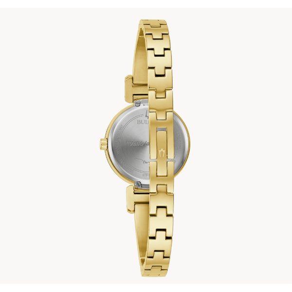 Ladies Marc Anthony Gold Tone Modern Bangle Watch Image 2 Elgin's Fine Jewelry Baton Rouge, LA
