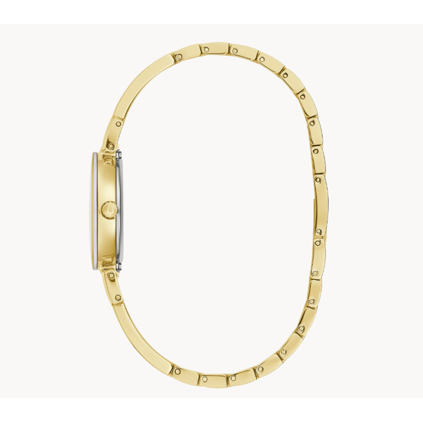 Ladies Marc Anthony Gold Tone Modern Bangle Watch Image 3 Elgin's Fine Jewelry Baton Rouge, LA